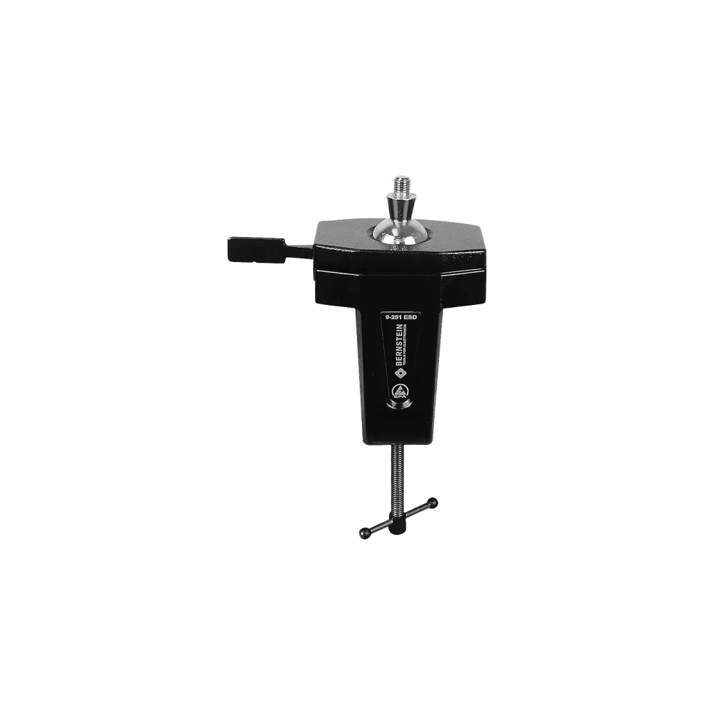 ESD ball-and-socket joint combination SPANNFIX VARIO for clamping