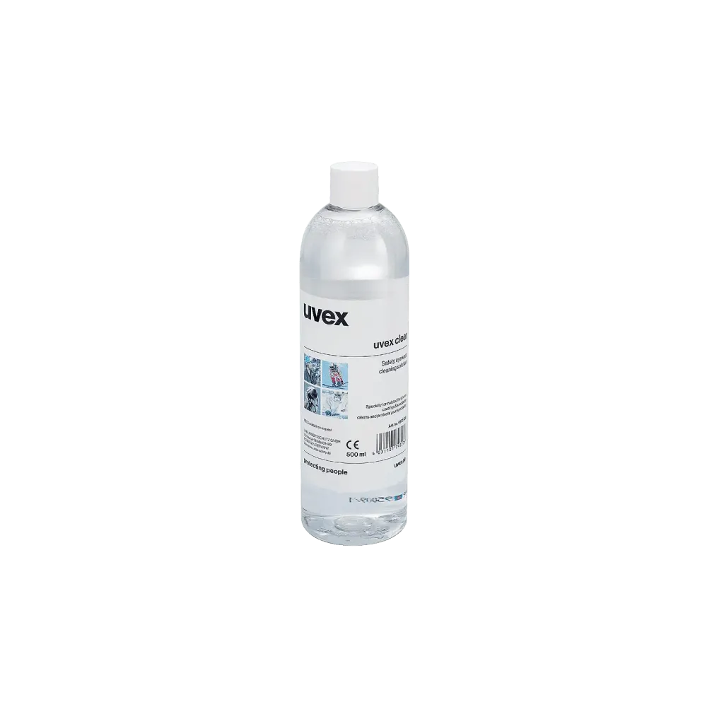 Cleaning fluid 500 ml for uvex cleaning station 9970005