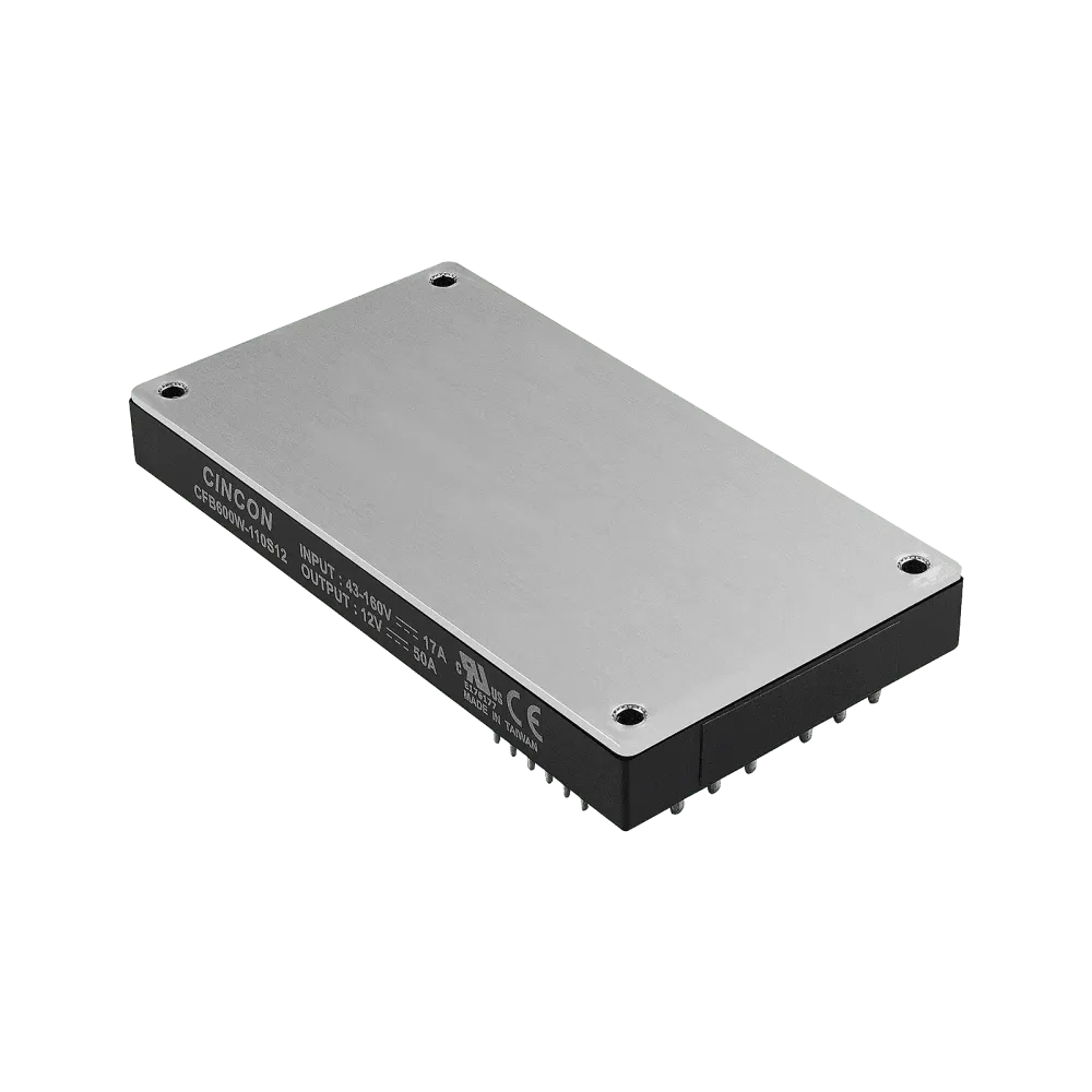 600W DC/DC converter, input 18...36V, output 28V/21.5A