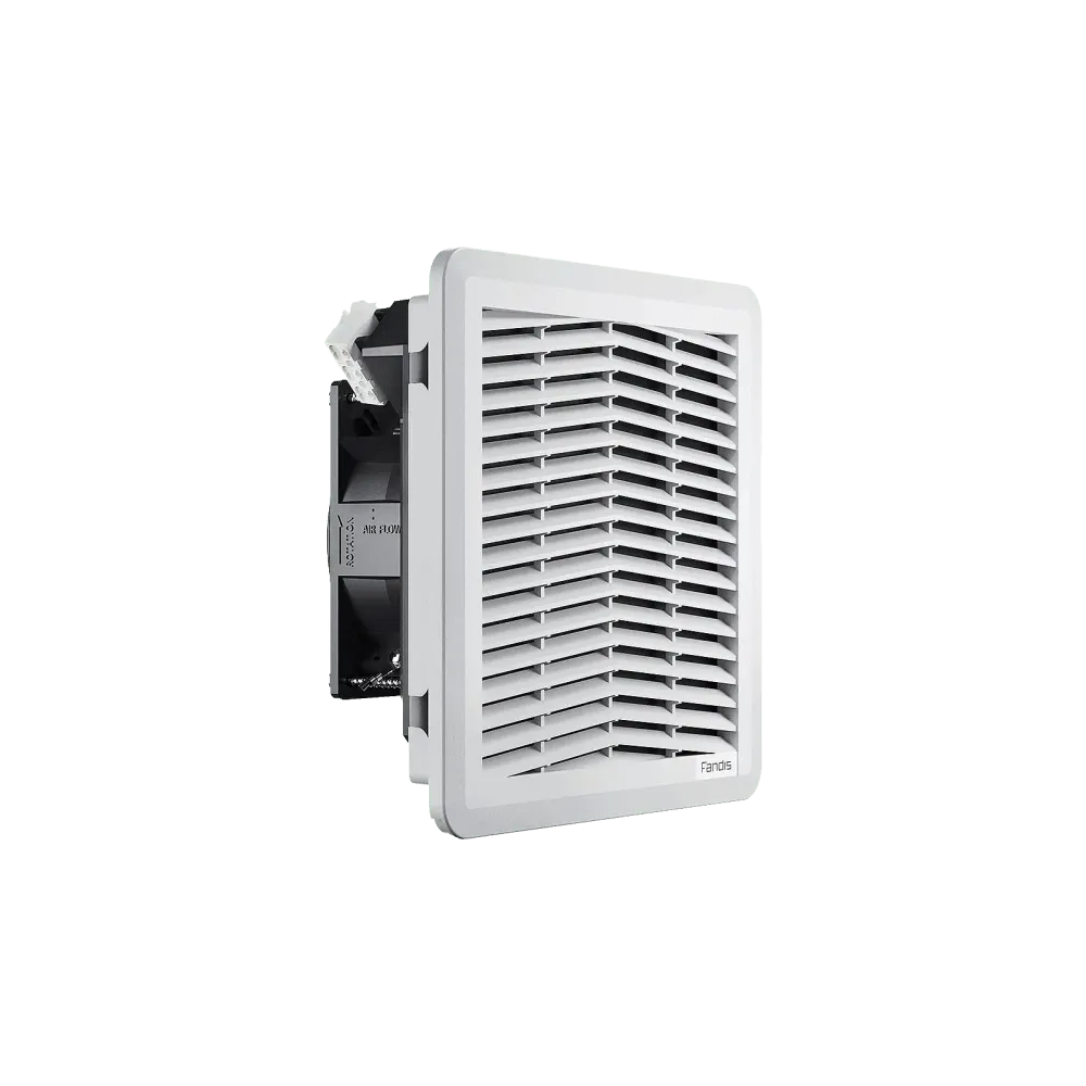 Filterfan 24 Vdc size 13: 204 x 204 mm A flow discharge