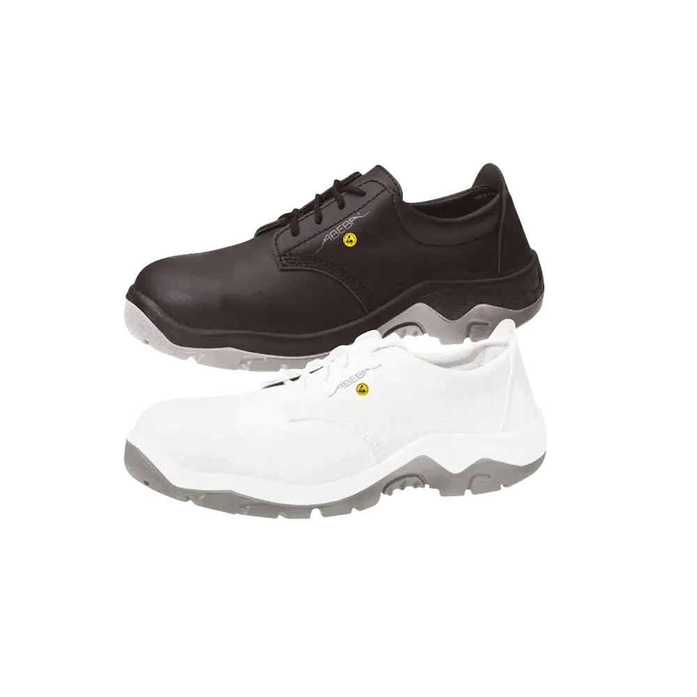 ESD men's and women's safety shoe with steel toe cap, size 36 - 47