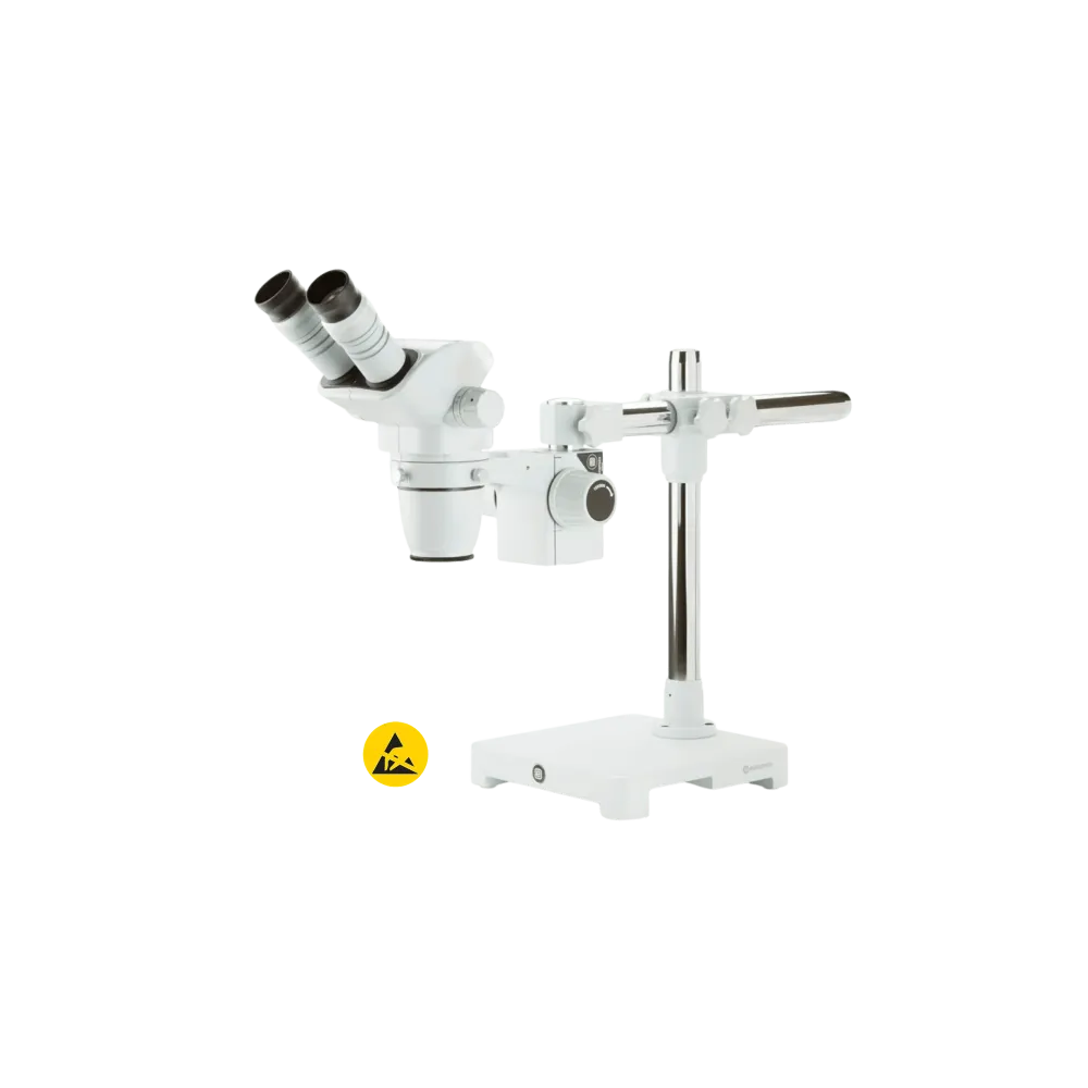 ESD stereomicroscope NexiusZoom 1902-U, binocular, 0.67-4.5, HWF10x/22mm, white