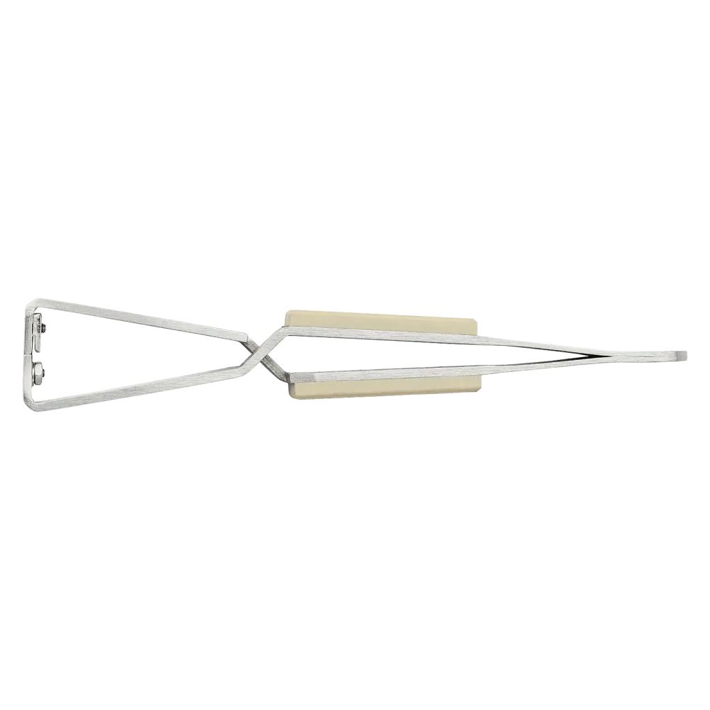 Stripping tweezers with synthetic fiber handle