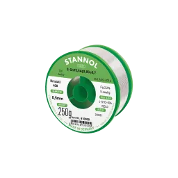 Solder wire Kristall 400, Sn95,5Ag3,8Cu0,7 - TSC, RE L0, 0.5mm, 250g