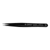 ESD SMD universal tweezers 120 mm shape 1 stainless steel, dissipative