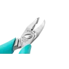 Pointed cutter, angled, narrow head.