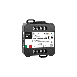 Backup timer Casambi, input 12-48Vdc, command APP CASAMBI - N.O. Push button