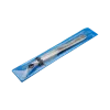 Precision tweezers curved, recessed, with fine tips