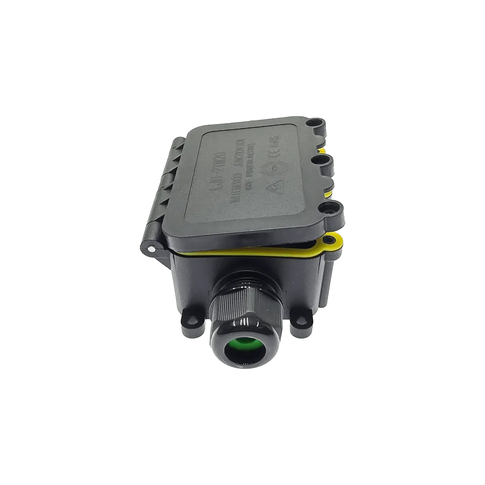Waterproof junction box IP68, 2-way, M20
