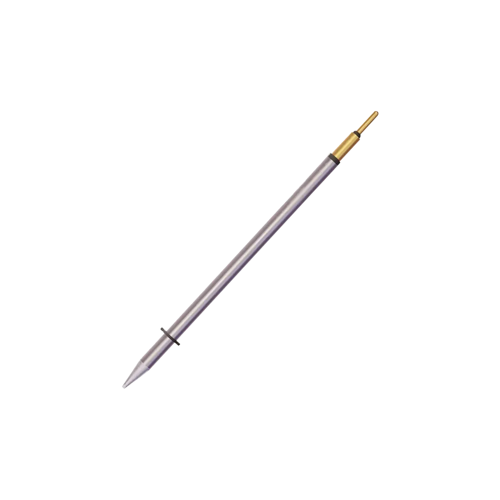Metcal MicroFine 600 series soldering tip cartridge, chisel, 0.6 mm x 5 mm