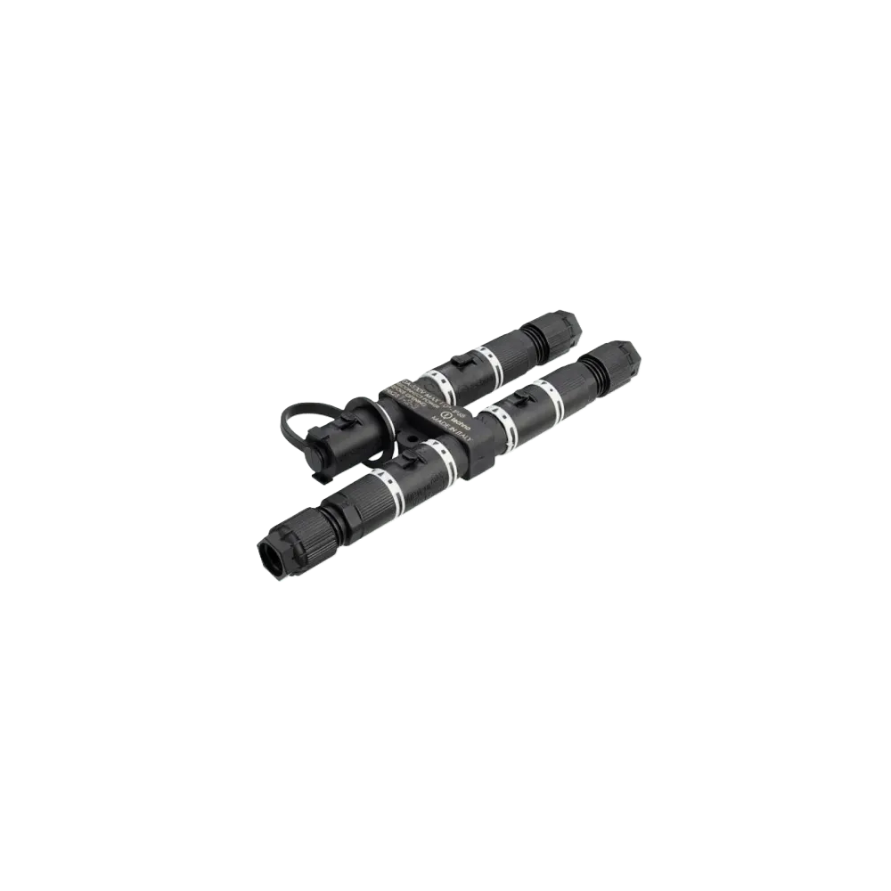 Set: H-cable distributor TH625, 4-gang, 3P, screw connection, D4.0-8.0, IP66/IP68