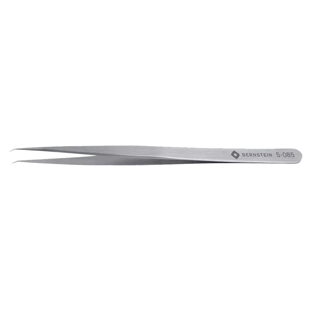 Universal tweezers 140mm shape SSBB stainless steel angle 30° very pointed