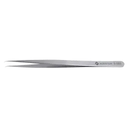Universal tweezers 140mm shape SSBB stainless steel angle 30° very pointed