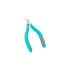 Pointed cutter, angled wide head