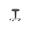 ESD swivel stool 2 with castors, seat height 450 - 650 mm, black