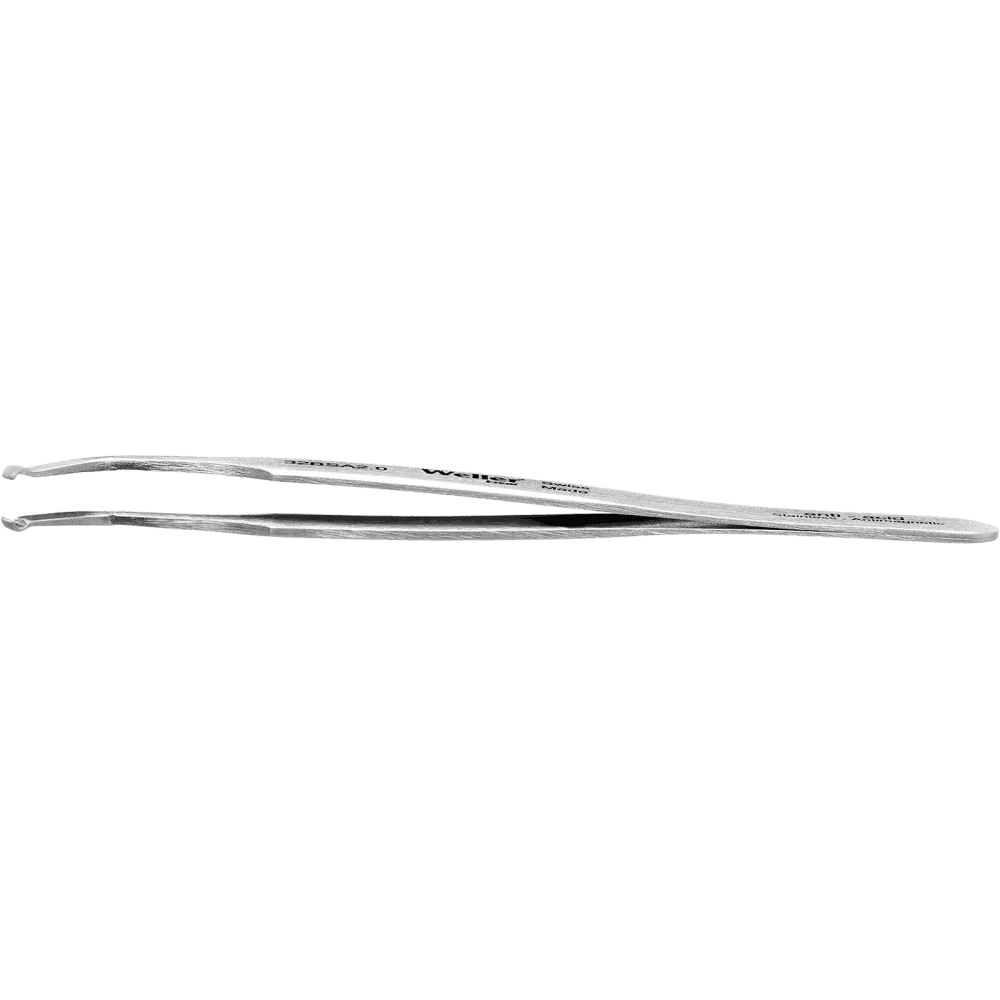 SMD tweezers angled 45 ° with round tips