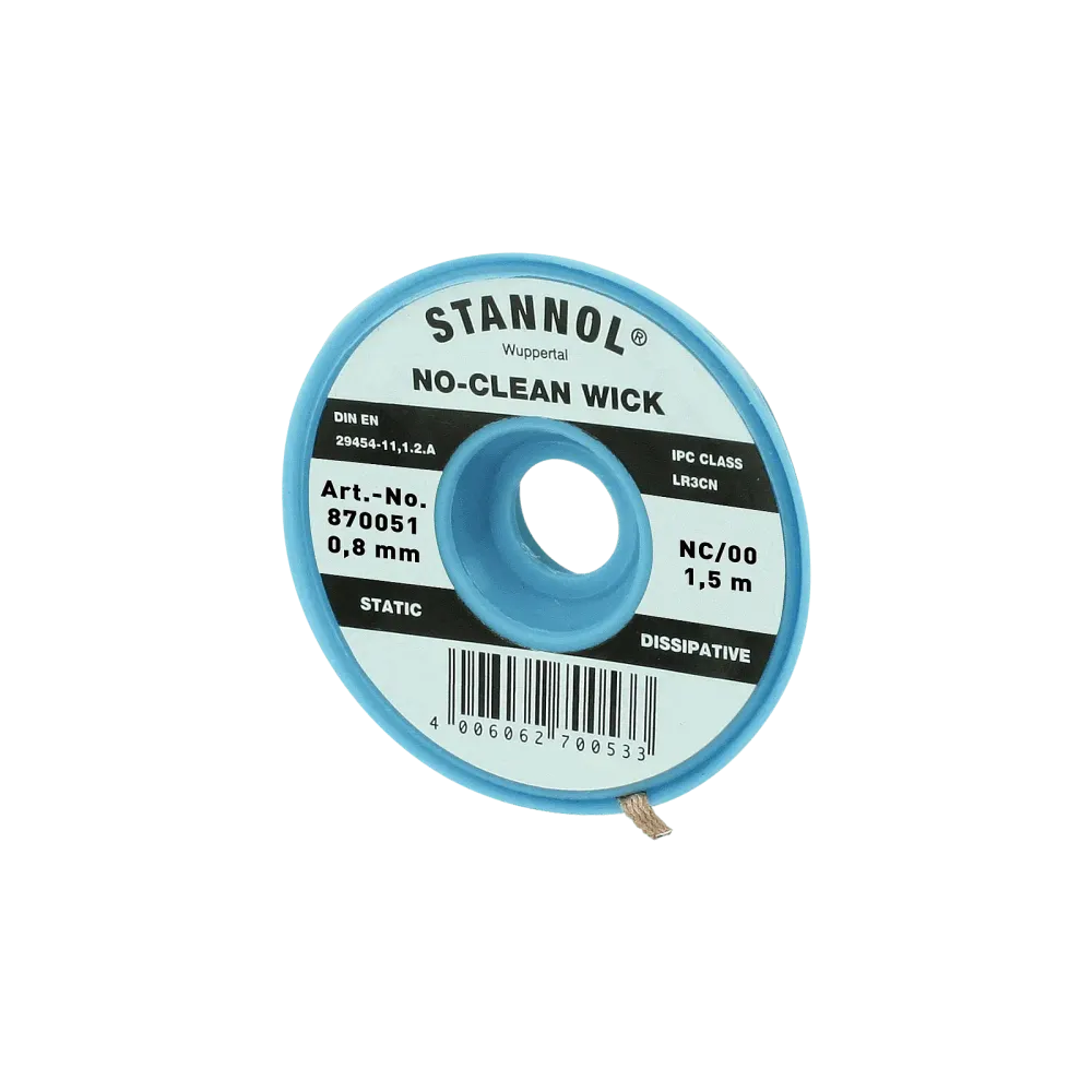 NC-OO desoldering braid 0.8mm 1.5m
