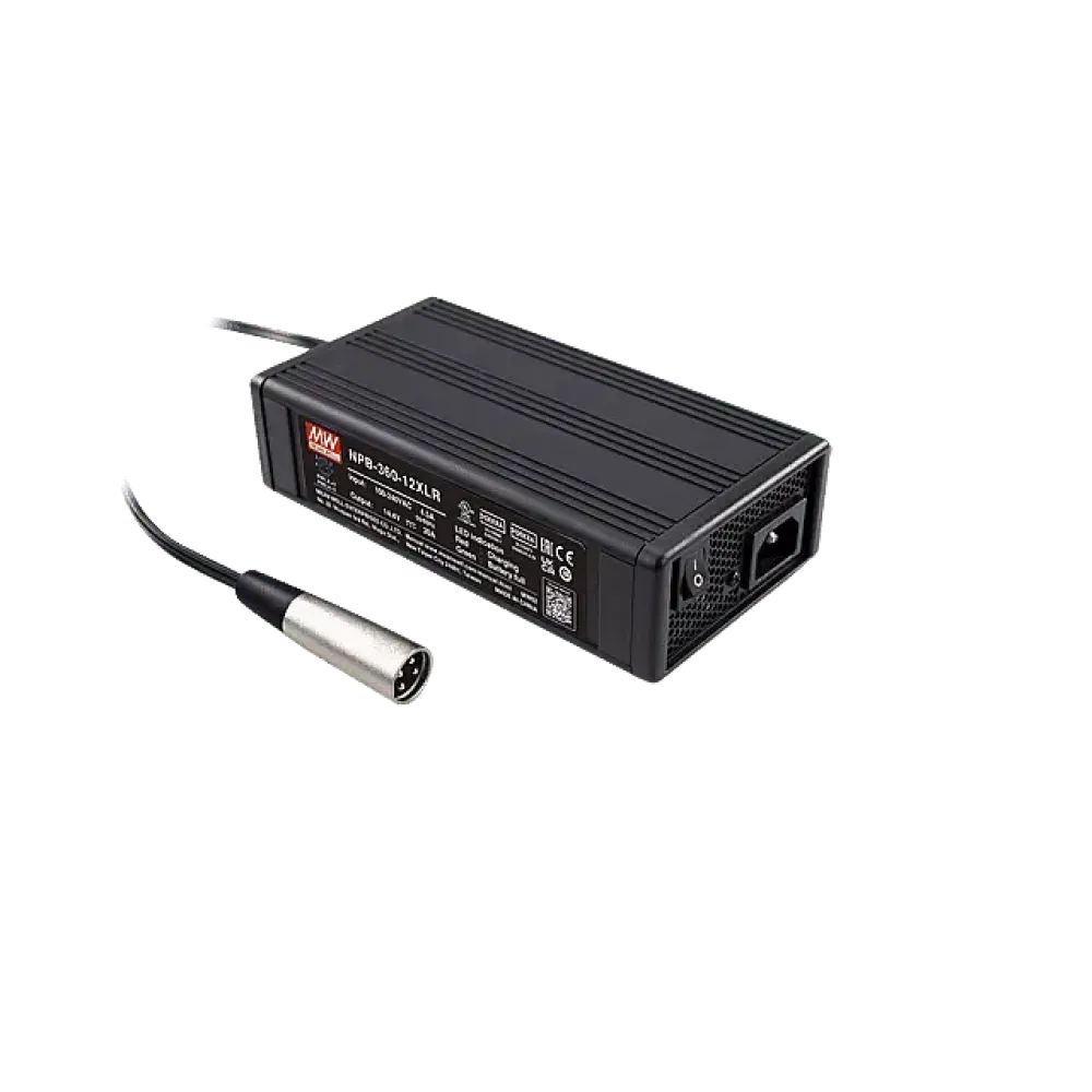 360W Charger 55.2V/6A, XLR Connector