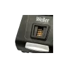 Automatic tip cleaner with metal brushes