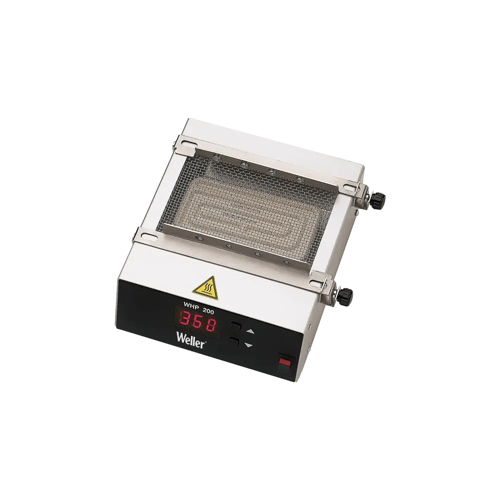Preheating plate 200 W, 230 V, 120 x 60 mm with Easy Fix PCB holder
