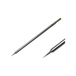 Metcal soldering cartridge, pointed, extra long, (ø x L) 0.25 x 13.2 mm, 700 series