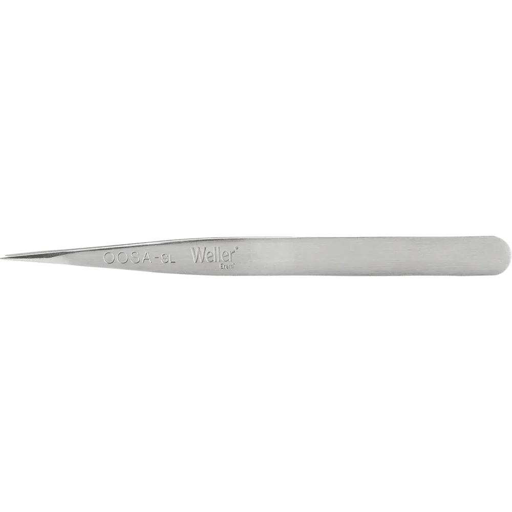 Precision tweezers with fine tips, very robust