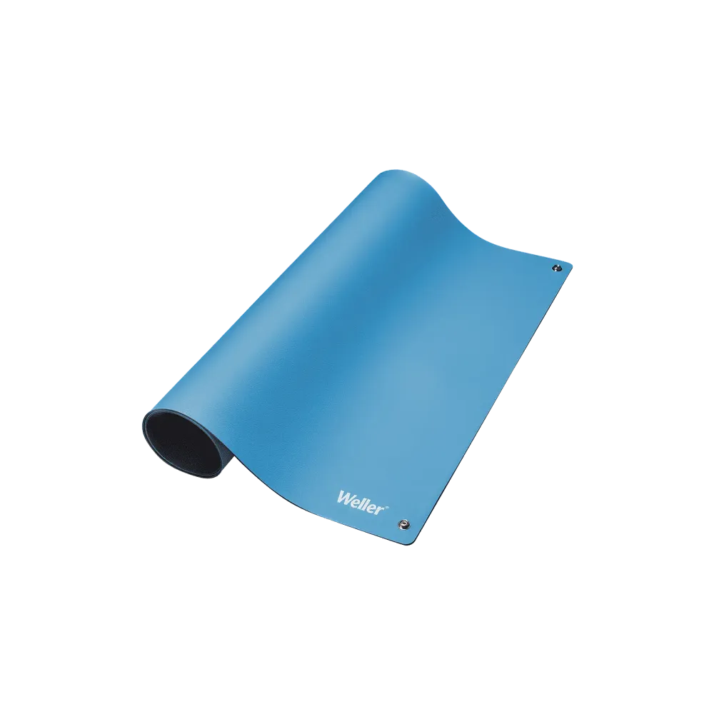 Weller ESD Premium table soldering mat 900×600, blue