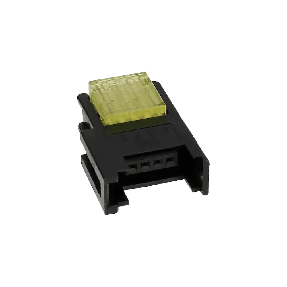 Rectangular box 4p IDC Mini Clamp II yellow