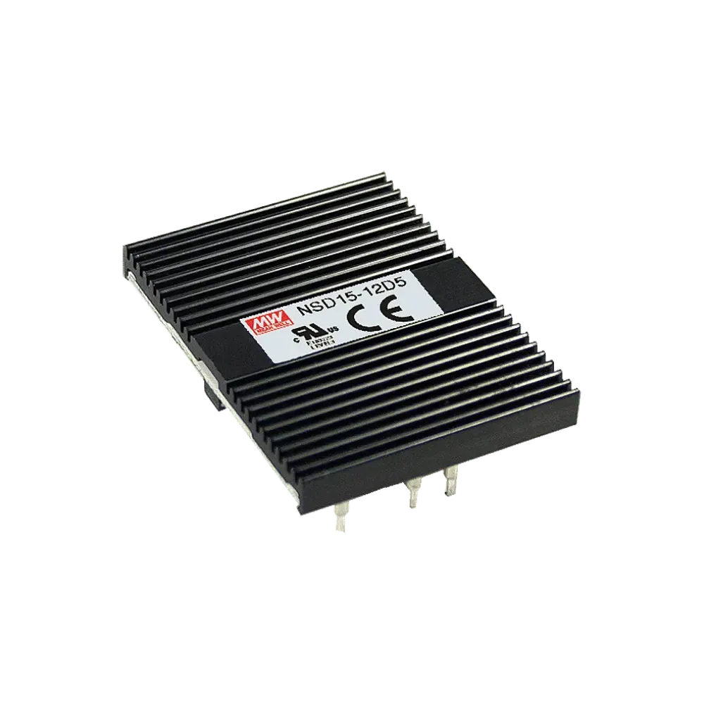 15W DC/DC converter, input 9.4...36V, output 12V/1.25A