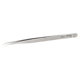 Precision tweezers angled 50° with very fine tips