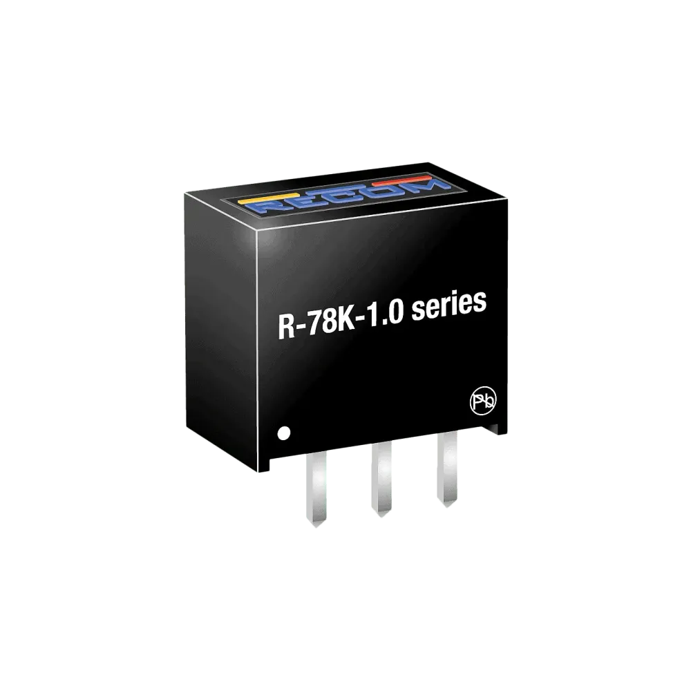 1A switching regulator, input 15...36V output 12V/1000mA, SIP3