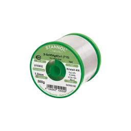 Solder wire Kristall 400, Sn95,5Ag3,8Cu0,7 - TSC, RE L0, 1mm, 500g