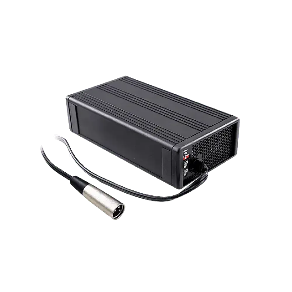 120W charger 55.2V/2A, XLR connector