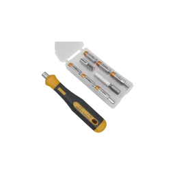 Torque adapter set 9 pcs 0.1 to 0.6 Nm for 4 mm bits +bit adapter +handle