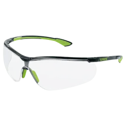 uvex sportstyle spectacles anti-fog inside, scratch-resistant outside, chem. resistant