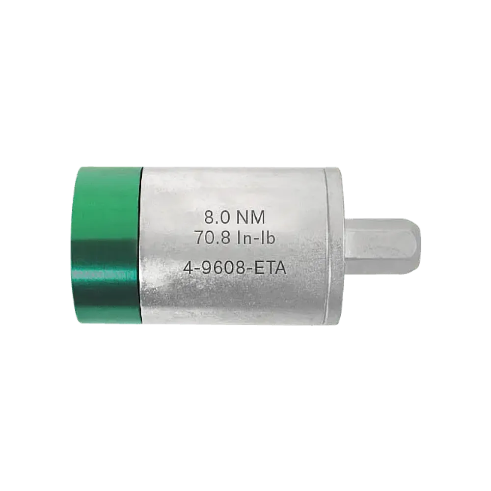 Torque adapter 10.0 Nm 1/4 inch hexagon on both sides