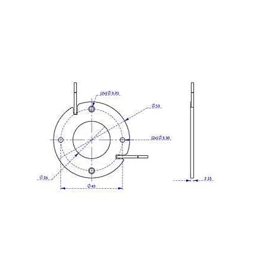 LED Holder for 28x28mm COB