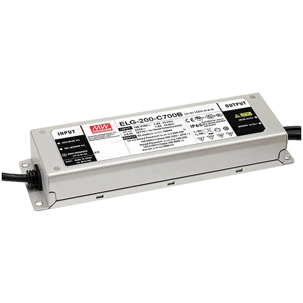 200W LED driver constant current 1050mA/95-190V, 3in1 dimming