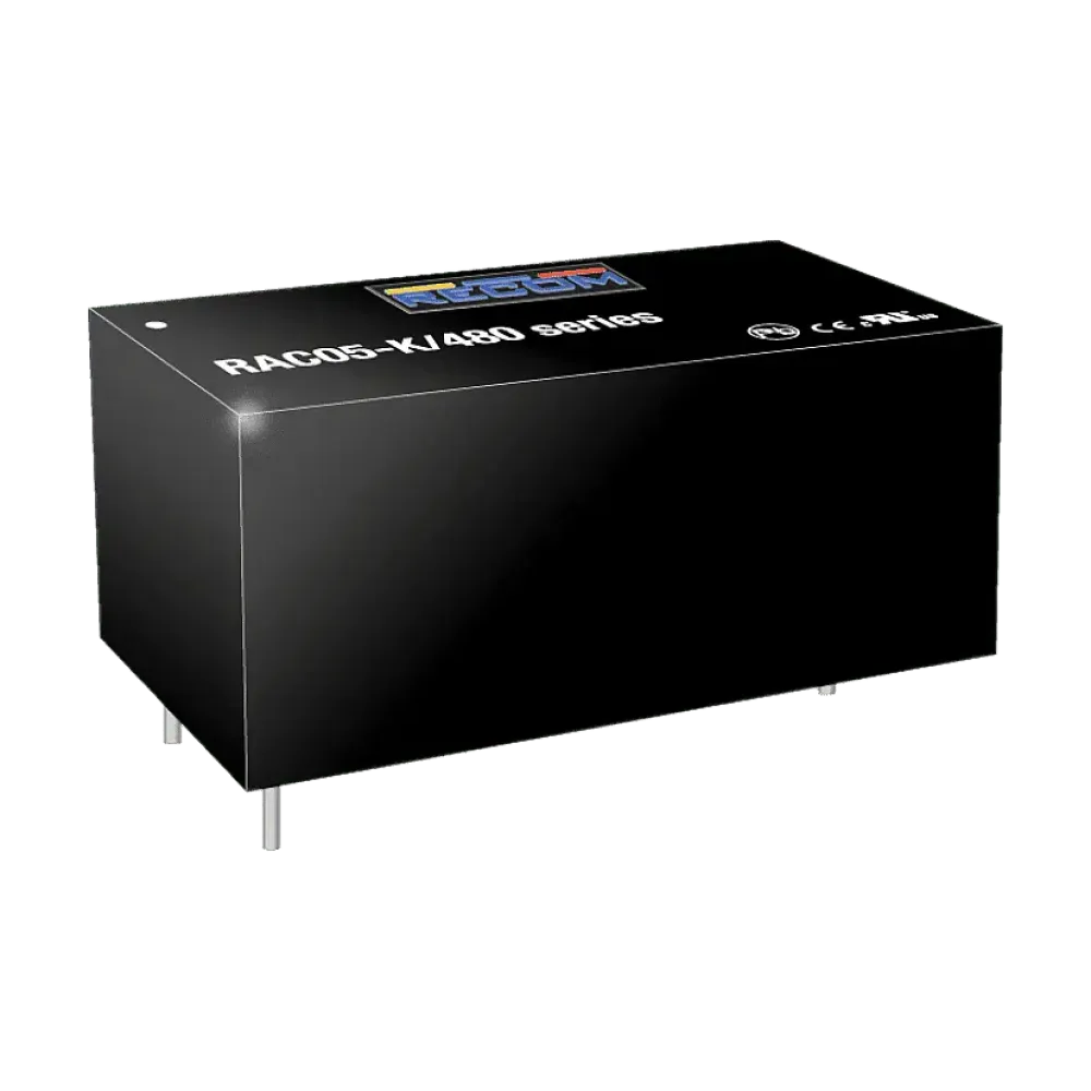 5W AC/DC power supply unit, PCB mounting, 15V/330mA