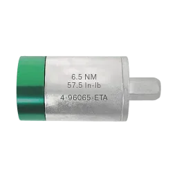 Torque adapter 6.5 Nm 1/4 inch hexagon on both sides