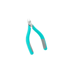 Ergonomic side cutter, 5″, pointed head