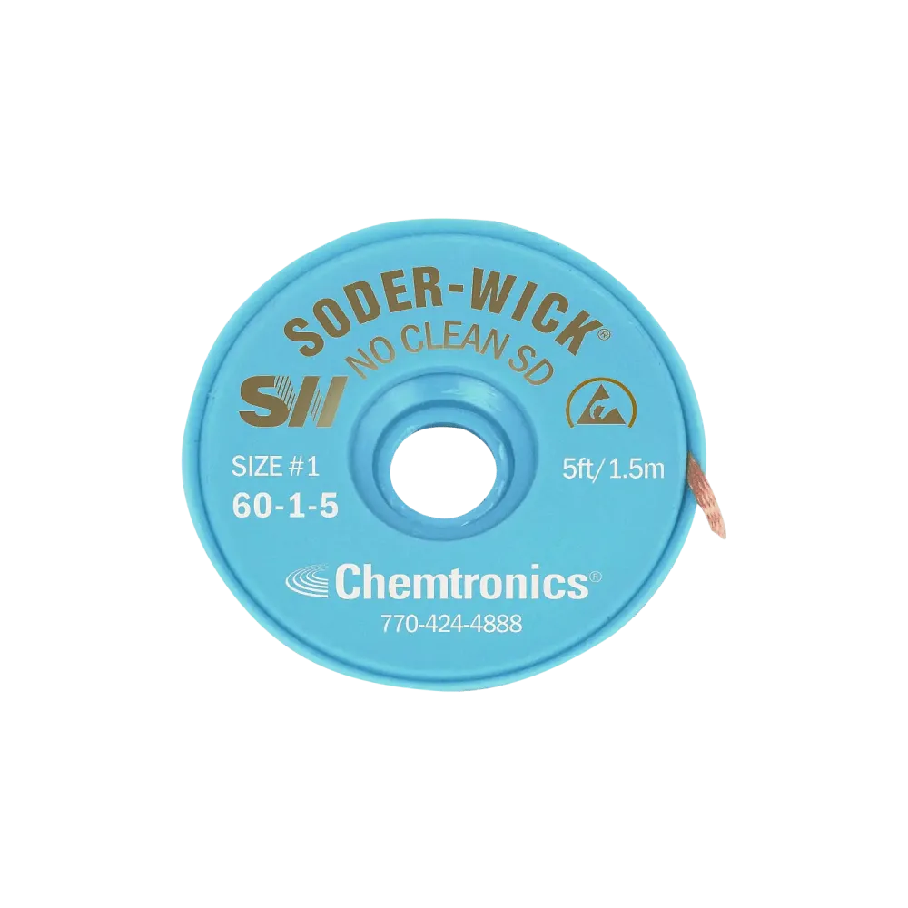 Desoldering braid No Clean SD ESD Safe 0.8 mm x 1.5 m