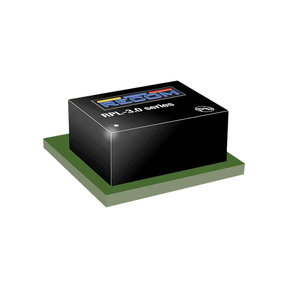 15W DC/DC converter, input 4...18V, output 0.8...5.2V/3000mA, LGA
