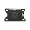 Identity card holders, black, can only be worn in landscape format (PU 10 pieces)
