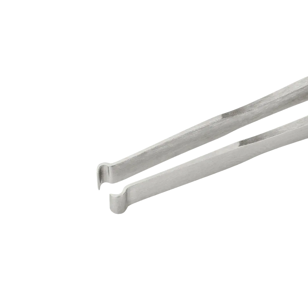 SMD tweezers with round tips Ø 1.5, 3 mm