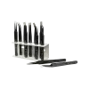 ESD SMD tweezers set geometric 11 pcs with holder TWEEZ