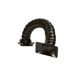 ESD Omniflex arm with rectangular nozzle, 150 x 88 mm