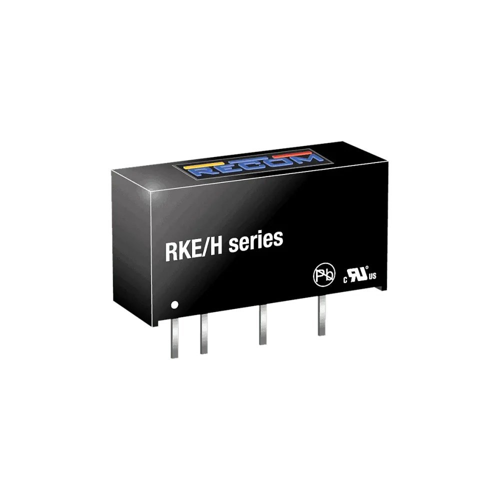 1W DC/DC converter, input 24V, output 5V/200mA, SIP7