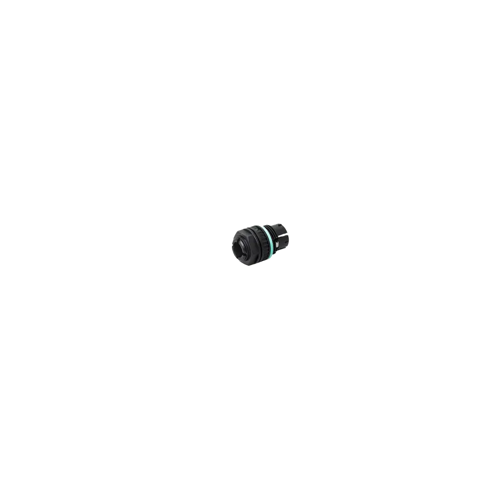 Mini circular device connector M20, 2p, socket, screw connection, 0.5-2.5mm2, IP68