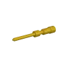 M23 crimping pin Ø 1.0mm, turned 7.010.901.031